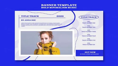 欧美音乐人艺人新媒体宣传海报PSD模板素材 Instagram posts collection for musician