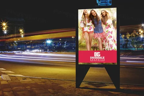 Free Roadside Billboard MockUp For Branding  Advertisement