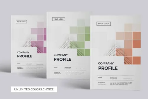 indesign填充颜色-indesign排版模板强大的高品质时尚多用途公司企业简介画册楼