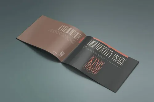 indesign 透明-indesign排版模板品牌 | 30页皇家画册VI系统单独