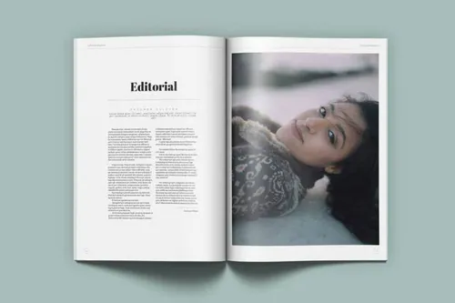 indesign 助手-indesign排版模板时尚上流的生活方式介绍的画册杂志 L