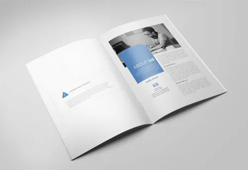 indesign查找替换-indesign排版模板时尚简约高端的公司简介品牌手册杂志楼书画