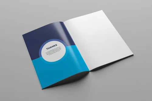 indesign怎么插入-indesign排版模板时尚简约高端年度述职报告品牌杂志