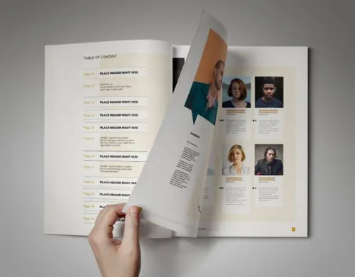 indesign怎么加页码-indesign排版模板家具杂志