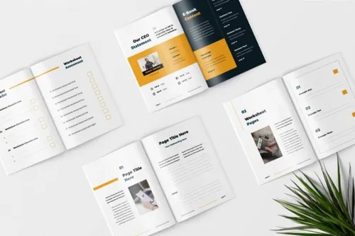 indesign渐变-indesign排版模板电子课程工作簿手册