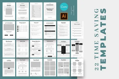 indesign快捷键-indesign排版模板时尚高端专业的服务和定价指南品牌