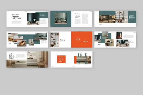 indesign导出-indesign排版模板时尚高端专业的高品质产品目录