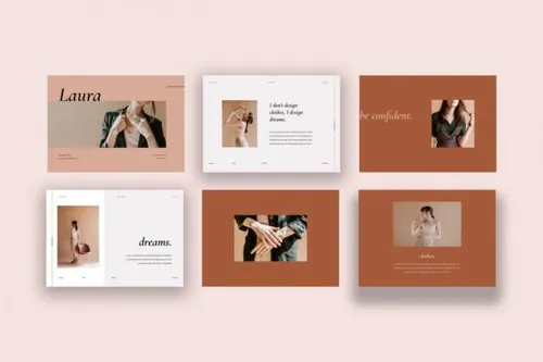 indesign如何排版-indesign排版模板时尚高端专业优雅的高品质lookbook