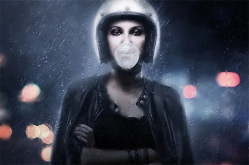 电影大片级暴风雨照片特效处理PS动作插件 Fearless 2 Pho