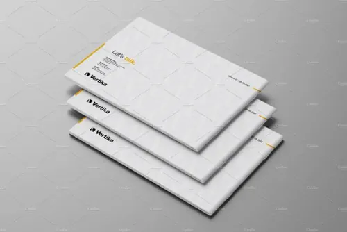 adobe indesign下载-indesign排版模板极简主义的企业品牌手册设计