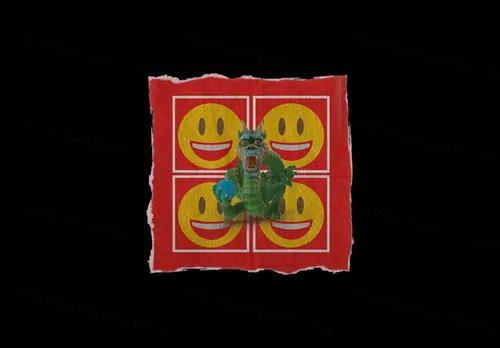 街头撕纸破损海报贴图样机模版 Torn Paper Texture Mockup