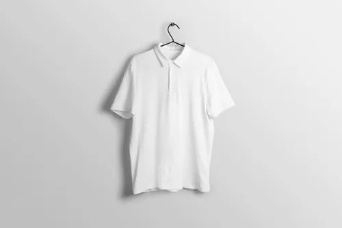 男士POLO短袖T恤设计展示样机提案PSD模板  Polo male t-shirt
