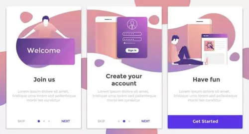 15个高端时尚的APP欢迎页设计模板大集合