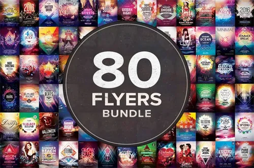 80+ Flyer Templates - Mega Bundle