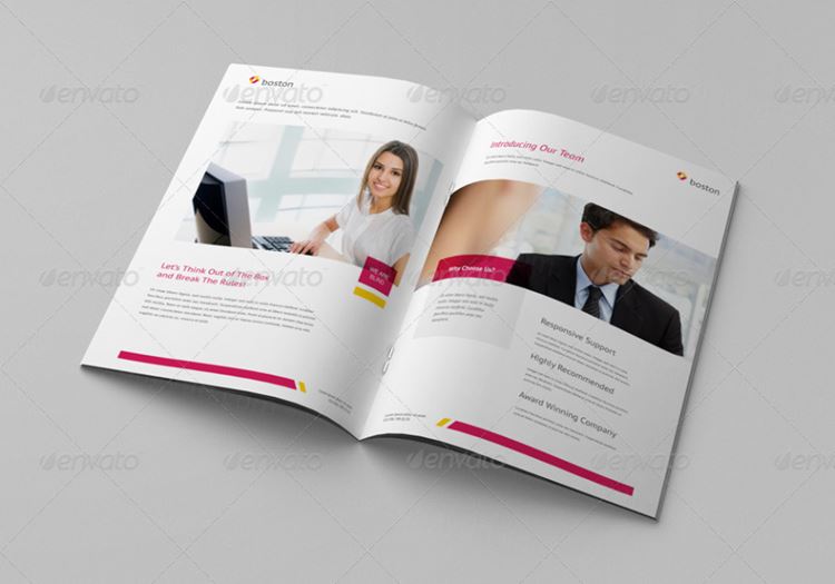 书籍画册模型PSD贴图模Brochure / Catalog / Magazine Mockups