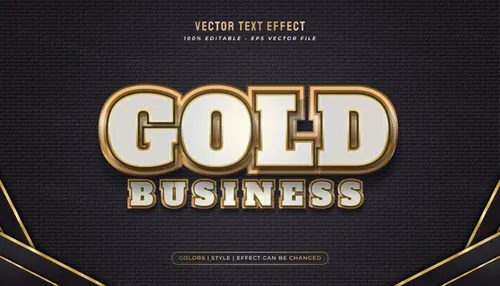 好莱坞电影级三维立体特效字体文本特效可编辑EPS矢量模板素材3d text style effect