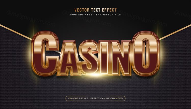 好莱坞电影级三维立体特效字体文本特效可编辑EPS矢量模板素材3d text style effect