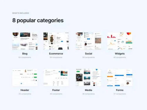基于设计系统的Web UI / UX套件