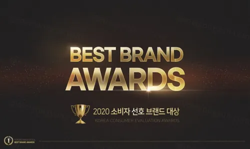 年度品牌奖牌评选颁奖黄金奖杯黑金PSD海报素材 Best Brand Awards