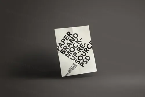 现代而经典的A4纸psd样机 Psd A4 Paper Mock-Up Vol9