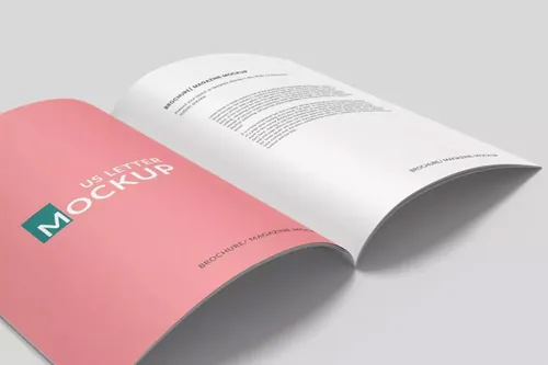 精美画册小册子样机（PSD）