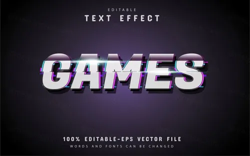 好莱坞电影级三维立体特效字体文本特效可编辑EPS矢量模板素材3d text style effect