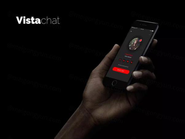 高端时尚的聊天社交App UI Kits（sketch）