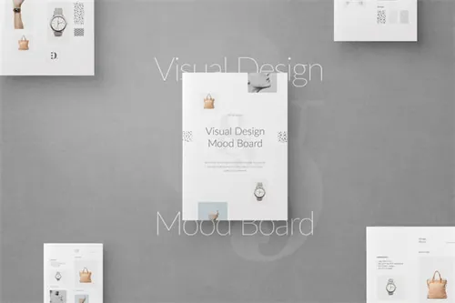 时尚海报模版 Mood Board