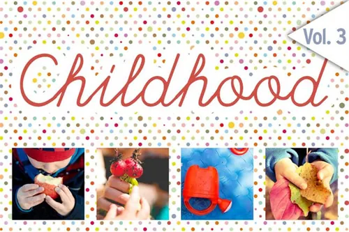 儿童时光图片素材 CHILDHOOD  Set