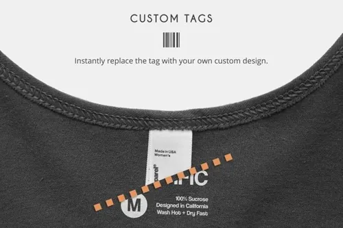 美式背心样机模板 American Apparel TR408 Mockups