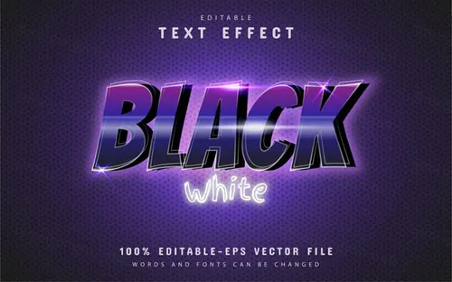 好莱坞电影级三维立体特效字体文本特效可编辑EPS矢量模板素材3d text style effect