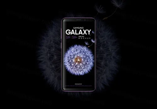 Samsung Galaxy S9 PSD Mockup