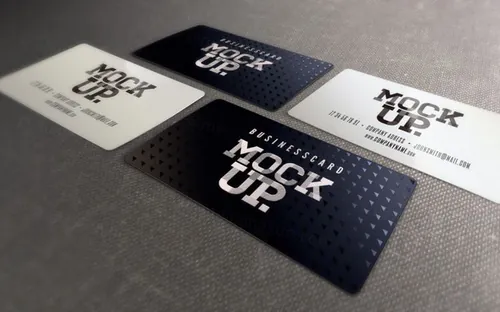名片模型PSD模板Psd Business Card Mockup