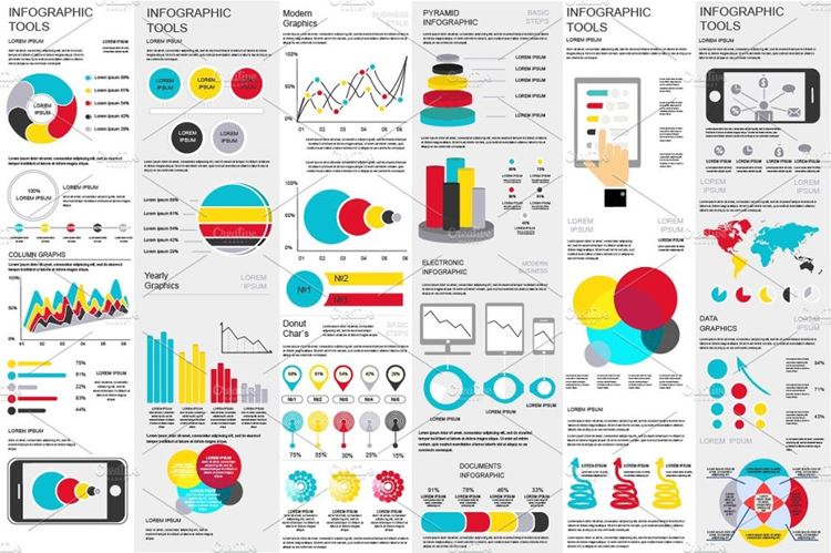 信息图表ppt制作模板Infographic Elements