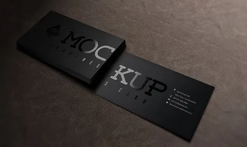 名片模型PSD模板Psd Business Card Mockup