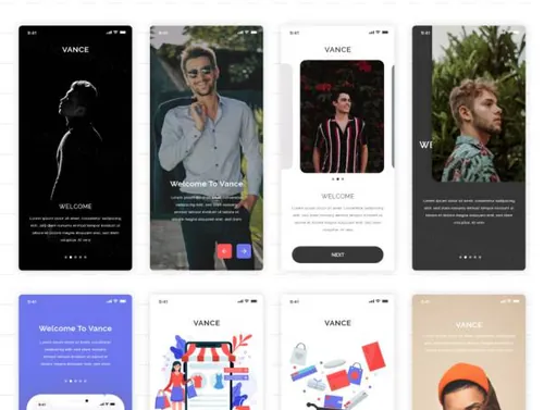 电子商务应用程序用户界面工具包Ecommerce App UI Kit