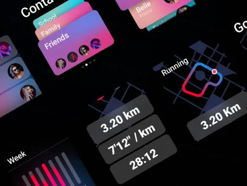 炫酷监视用户界面Watch UI