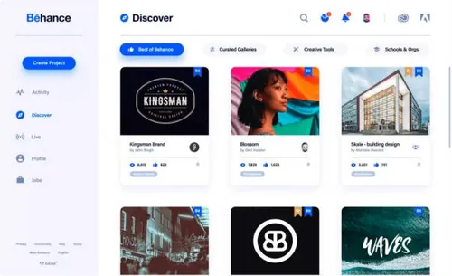 Behance APP UI/UX KITS再设计