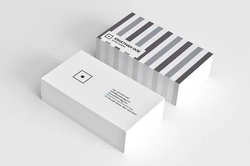 30个时尚高端的名片卡片邀请函请柬设计模板 30 Minimal Business Cards Bundle