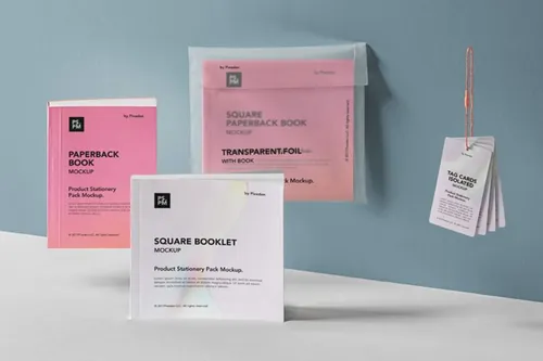 一套完整Psd产品手册样机 Psd Product Manual Mockup