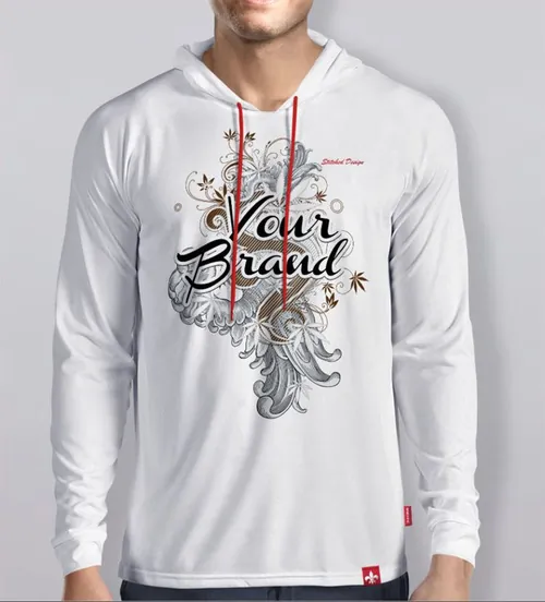 长袖模型PSD贴图模板Longsleeve  Blouse and Hoodie Bundle