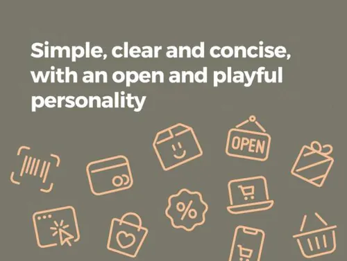 线性购物图标Shopping Icons