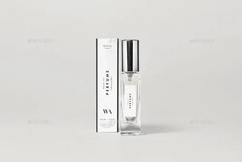 香水包装设计PSD贴图模板Perfume Mock-up 2