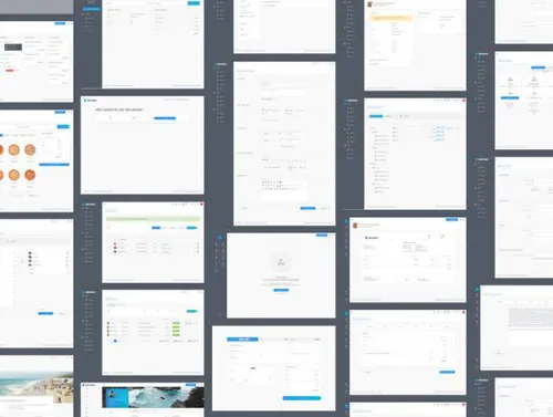 简约时尚电商网站平台Adminian 2