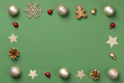 极简圣诞节主题装饰元素4K高清背景设计素材 christma