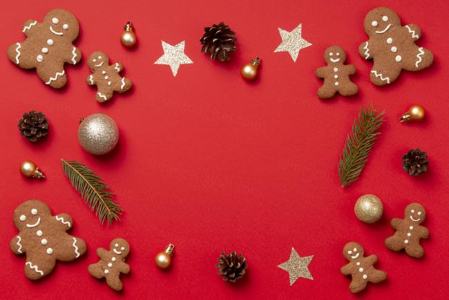 极简圣诞节主题装饰元素4K高清背景设计素材 christma