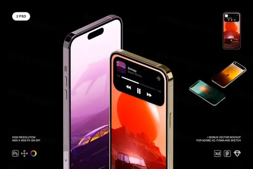 最新2022苹果iPhone 14 Pro灵动岛UI界面AP