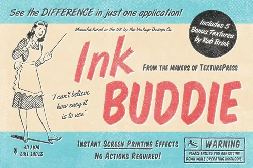 水墨图层样式 InkBuddie  Instant Scre