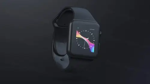 Black Clay Apple Watch Mockups 样机模版