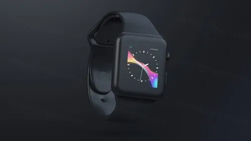 Black Clay Apple Watch Mockups